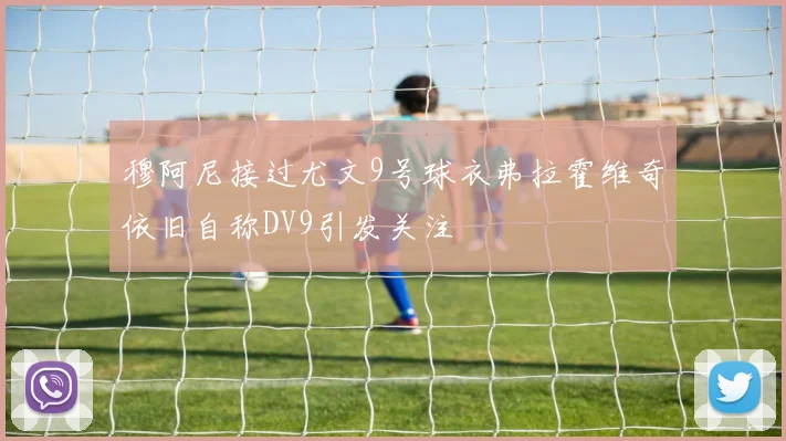 穆阿尼接过尤文9号球衣弗拉霍维奇依旧自称DV9引发关注
