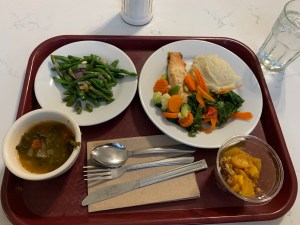 before the COVID-19 outbreak, using dishes that would need to be washed